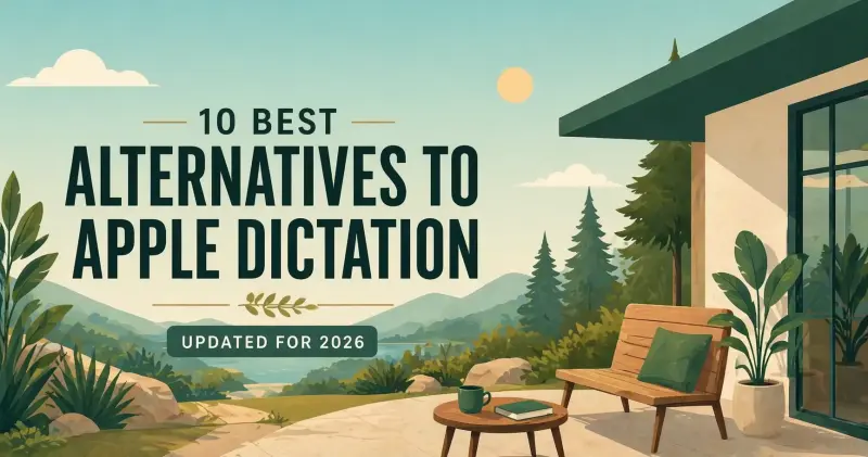10 Best Alternatives to Apple Dictation 2026 Reviews