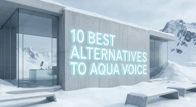 10 Best Alternatives to Aqua Voice 2026 Reviews