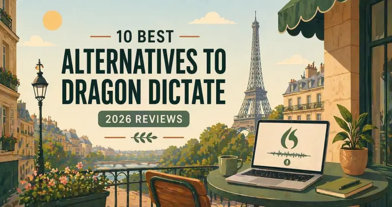 10 Best Alternatives to Dragon Dictate 2026 Reviews