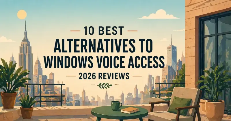 10 Best Alternatives to Windows Voice Access 2026 Reviews