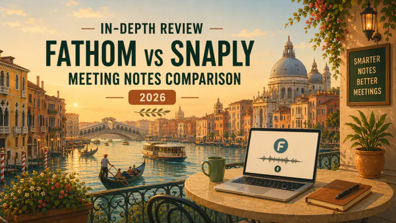 In-Depth: Snaply vs Fathom | AI Meeting Notes Comparison 2026
